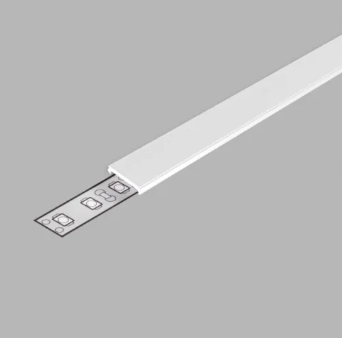 LED krytka C2 klip 2m mliečna