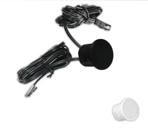 LED vyp. a stmievač do korp. čierny