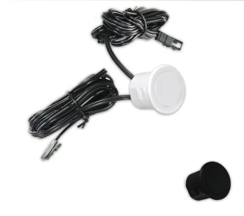 LED vypínač a stmievač s pamäťou do korpusu biely