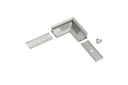 LED spojka na profil  Corner 10, 90° hliník elox