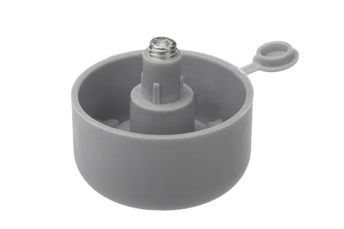 Klzák plastový H27mm rekt. sivý