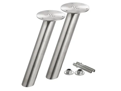 Konzola barová šikmá oválna 200mm nerez