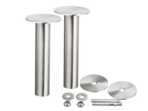 Konzola barová kolmá oválna 200mm nerez