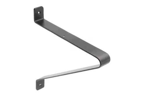 Podpera police GALA 220mm čierna matná