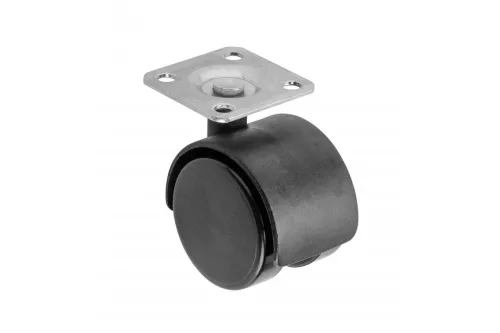 Koliesko čierne plastové h-40mm