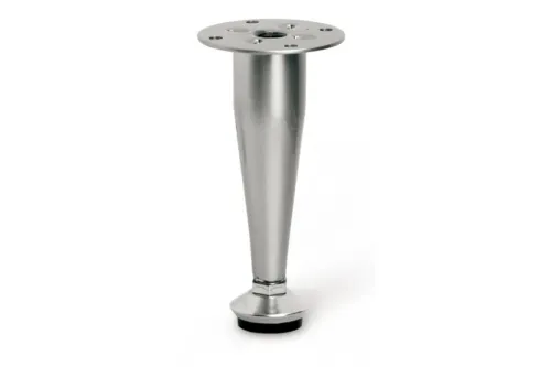 Noha nábytková BD-003, 100mm nikel matný