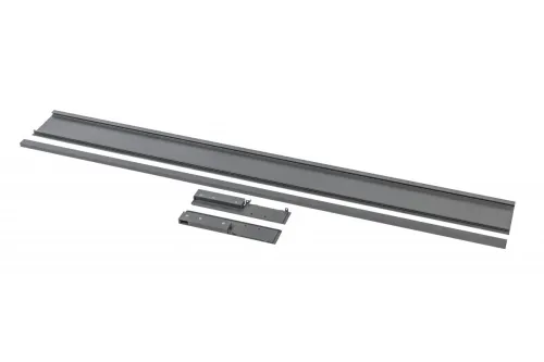 AXISPRO úchyt + čelo110 + reling na vnútornú zásuvku antracit D