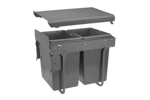 Sorter GTV 400mm s uchytením čela 2x20l antracit