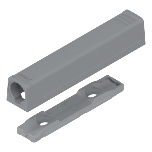 Tip-on Blum adaptér priamy 76mm 956A1201 sivý