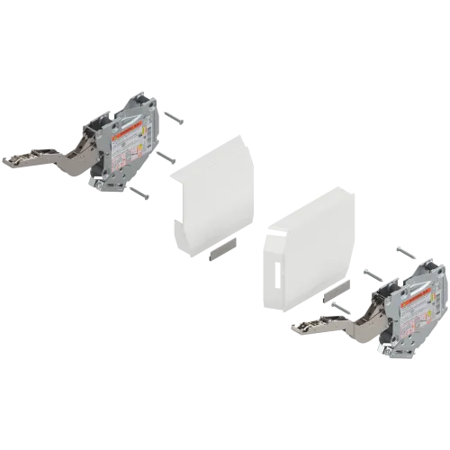 Aventos HKS sada 20K2C00T tip-on výkon 400-1000 + krytky biele