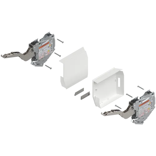 Aventos HKS sada 20K2E00T tip-on výkon 960-2215 + krytky biele