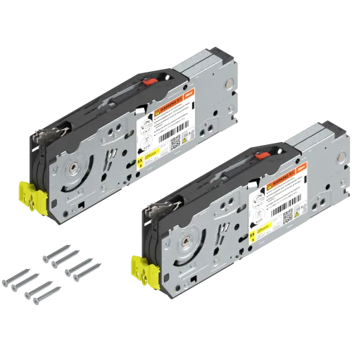 Aventos HF top 22F2500 výkon 2700-13500 + krytky biele