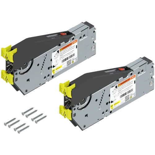 Aventos HS top 22S2500 + krytky tmavo sivé