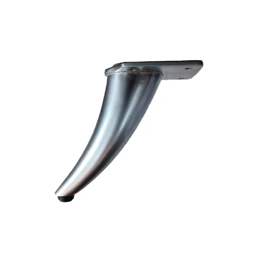 Noha nábytková D-783, chróm matný