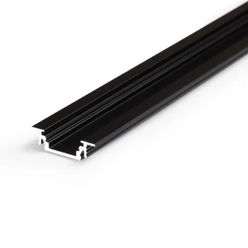 LED profil Groove 10 na zafrézovanie 3m čierny
