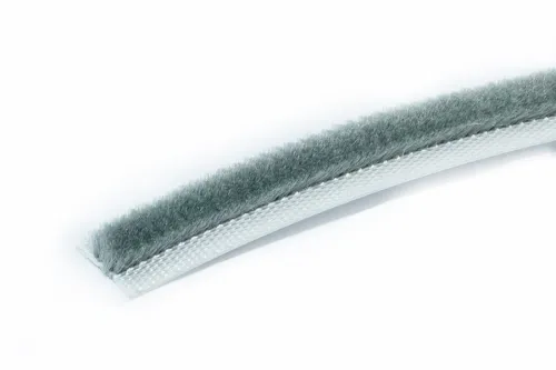 Štetina dorazová zásuvná SALU 12,8x4,6mm sivá