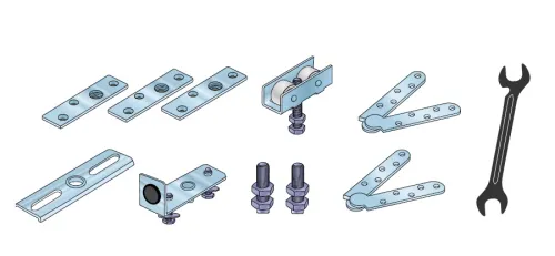 Sada S80N-fold pre skladacie dvere