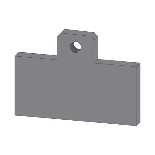 Podložka pod úchyt bočný klik S80N