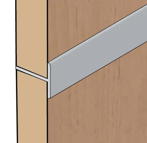 Profil T 3m hliník elox