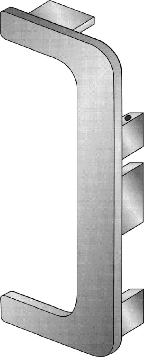 Záslepka pre profil GOLA-C biela RAL9003