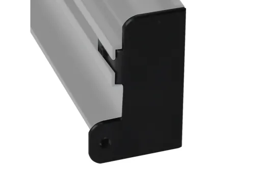 Záslepka plná D pre profil GOLA-J biela RAL9003