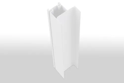 Profil GOLA vertikálny koncový 2,5m biela RAL9003