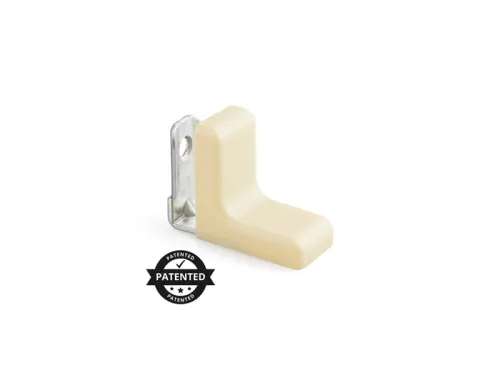 Uholník kov+ plast KN-375 javor 100ks