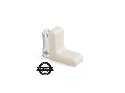 Uholník kov+ plast KN-375 kašmír 100ks