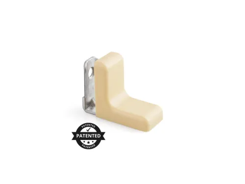 Uholník kov+ plast KN-375 buk/dub 100ks