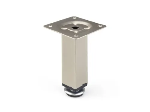 Noha nábytková DN-738, 100mm nikel matný