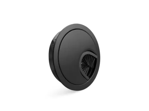 Priechodka kábla ST-350, kovová pr.60mm čierna matná