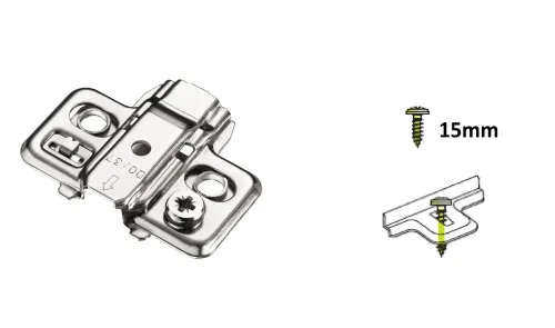 Podložka TITUS 2mm s excentrom + skrutky 700.0KA2.054.00