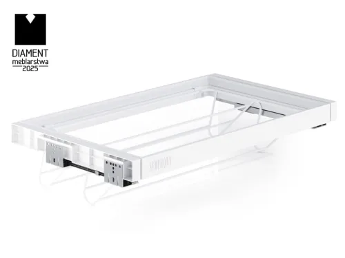 Výsuv na topánky ATM Symphony WB-666, 800mm, biely