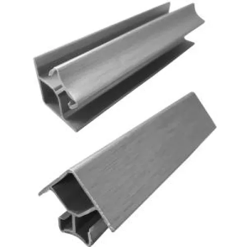 Roh vnútorný a vonkajší 90° na sokel 120mm hliník brúsený